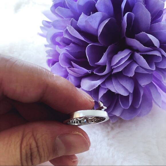 Sterling Silver Crown Ring - Picture 3 of 5